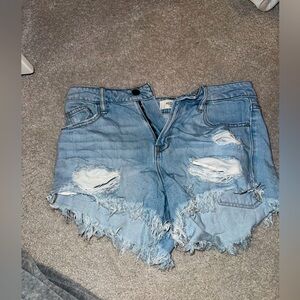 Hidden jean shorts